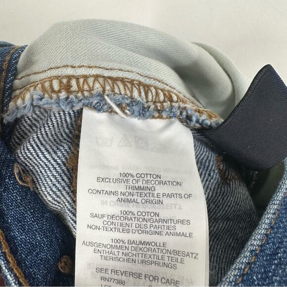 Madewell Size 25 The Perfect Summer Jean Destructed Edition Style#H5823 - Picture 9 of 11